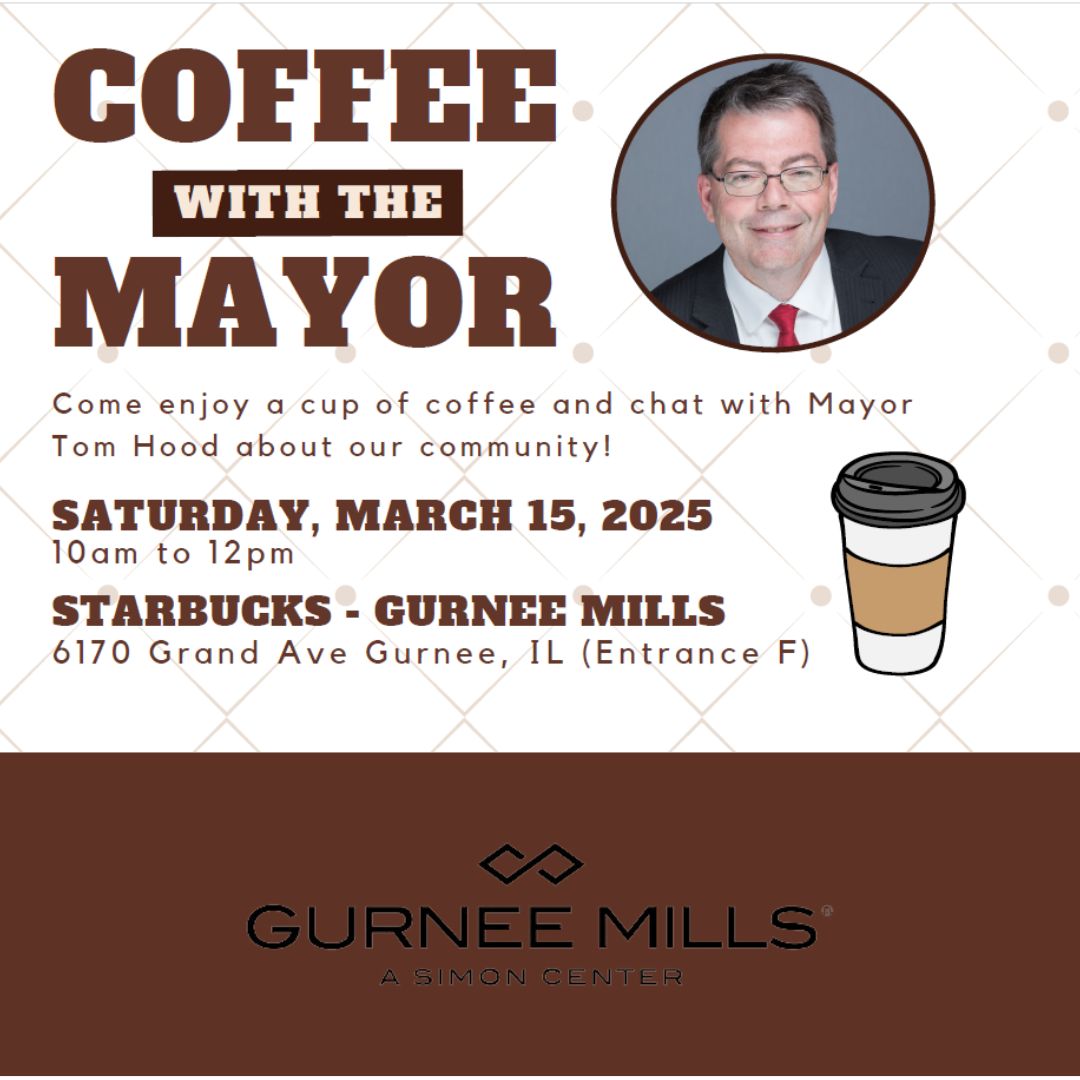 Coffee with Gurnee Mayor Tom Hood at Gurnee Mills